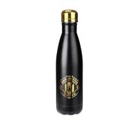 FOCO Officially Licensed Manchester United FC Black & Gold Football Reusable Water Bottle 500ml