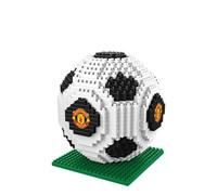 FOCO Officially Licensed 3D Football BRXLZ Bricks Building Construction Toy in Alternative Team Colours (Manchester United FC)