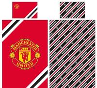 Manchester United FC Core Stripe Single Duvet