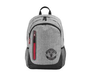 FOCO Officially Licensed Manchester United FC Grey Mono Backpack
