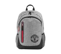 FOCO Officially Licensed Manchester United FC Grey Mono Football Backpack