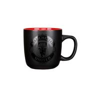 FOCO Officially Licensed Manchester United FC Matte Black Football Mug