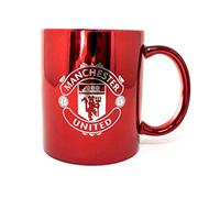 Manchester United Mug - Ceramic Metallic Red Devils Cup Football Gift