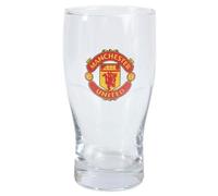 FOCO Officially Licensed Manchester United FC Tulip Pint Glass