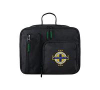 FOCO Officially Licensed Northern Ireland Black Recycled Lunch Bag With Bottle Holder