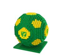 FOCO Officially Licensed Norwich City FC BRXLZ Bricks 3D Football Toy Model
