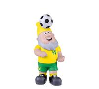 FOCO Officially Licensed Norwich City FC Header Ball Garden Gnome