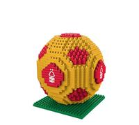 FOCO Officially Licensed Nottingham Forest FC BRXLZ 3D Bricks Football Construction Toy Model In Alternate Team Colour