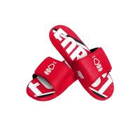 FOCO Officially Licensed Nottingham Forest FC Football Mens Gel Slides (UK Footwear Size System, Adult, Men, Numeric Range, Medium, 10, 11)