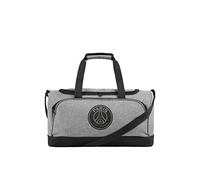 FOCO Official Paris Saint Germain FC Football Grey Travel Holdall Duffle Bag