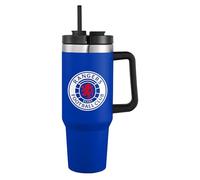 FOCO Officially Licensed Rangers AFC Football 40oz/1.1L Blue Travel Tumbler