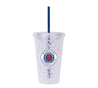 FOCO Officially Licensed Rangers FC 450 mL Freezer Tumbler With Straw