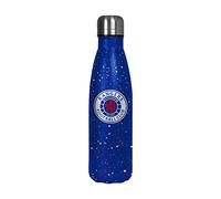 FOCO Officially Licensed Rangers FC Football Paint Splatter 500ml Reusable Water Bottle