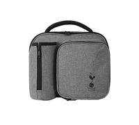 FOCO Officially Licensed Tottenham Hotspur Football Grey Lunch Bag with Bottle Holder