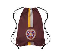 FOCO Officially Licensed Ultra Action Drawstring Football Bag (Heart of Midlothian FC)
