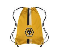 FOCO Officially Licensed Wolverhampton Wanderers FC Ultra Action Drawstring Gym Bag