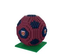 FOCO Officially Licensed West Ham United FC BRXLZ 3D Bricks Football Construction Toy Model In Alternate Team Colour