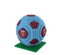 FOCO Officially Licensed West Ham United FC BRXLZ Bricks 3D Football Construction Building Set