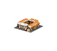 FOCO Officially Licensed Wolverhampton Wanderers FC Molineux BRXLZ Mini Stadium 3D Bricks Construction Toy Model
