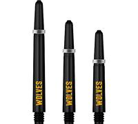 FOCO Officially Licensed Wolverhampton Wanderers Football Club Wolves FC Dart Shafts With Springs Tweenie 1 Set of 3 Shafts (S1633)