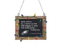 FOCO Philadelphia Eagles Resin Chalkboard Sign Ornament