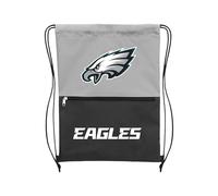 FOCO Philadelphia Eagles Split Color Drawstring Bag