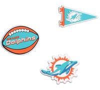 FOCO Pick Your NFL Team Shoe Decoration Charms - 3 Pack, Vinyl, No Gemstone