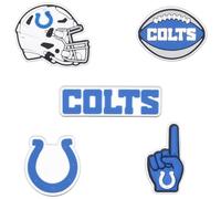 FOCO Pick Your NFL Team Shoe Decoration Charms - 5 Pack, Vinyl, No Gemstone