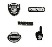 FOCO Pick Your NFL Team Shoe Decoration Charms - 5 Pack, Vinyl, No Gemstone