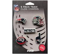 FOCO Pick Your NFL Team Shoe Decoration Charms - 5 Pack, Vinyl, No Gemstone