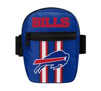 FOCO Pick Your NFL Team Stripe Tumbler/Travel Mug Fanny Pack, Top & Front Zippered Pockets, Blue