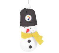 FOCO Pittsburgh Steelers NFL 3.5 inch Snowman Holiday Ornament