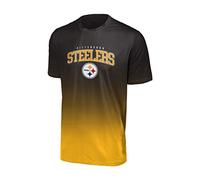 FOCO Pittsburgh Steelers NFL Gradient Mesh Jersey Short Sleeve Herren T-Shirt
