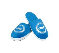 FOCO Premier League Football Brighton & Hove Albion Fan Comfy Slide Slippers Mens Size 8/9