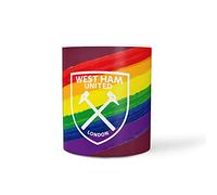FOCO Premier League Football West Ham United Fan Rainbow Mug