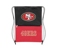 FOCO San Francisco 49ers Split Color Drawstring Bag