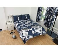 FOCO Tottenham Hotspur FC Patch Double Duvet and Pillow Set