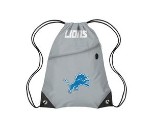 FOCO Unisex's NFL Logo Pocket Drawstring Backpack, Team Color, One Size