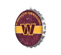 FOCO Washington Commanders NFL Hanging Wall Bottle Cap Sign, Team Color, One Size, (BTCPNF16SGN)