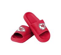 FOCO womens NFL Team Color Logo Ladies Pillow Slides Sandals