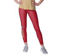 FOCO Women's NFL Team Logo Leggings, Solid Wordmark, L
