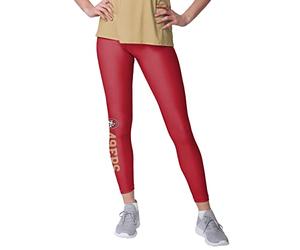 FOCO Women's NFL Team Logo Leggings, Solid Wordmark, L