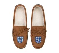 FOCO World Cup Euros Football England Fan House Shoes Moccasin Slippers Mens Size 12-13
