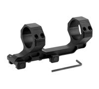 FOCUHUNTER 34 mm /1.34'' Monocular Telescope Mount Rings 1.62" High Profile Telescope One-Piece Ring Mount Adapter Aluminum Anodized Black Offset Dual Rings Outdoors