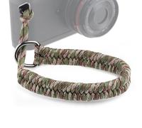 FOCUHUNTER Camera Wrist Strap, Paracord Nylon Rope Camera Hand Strap for DSLR or Mirrorless Camera, Adjustment Comfortable Camera Lanyard Anti-slip for Photographer Binocular Man Woman (Camo)
