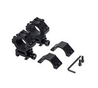 FOCUHUNTER Medium Profile 1" Scope Rings - 30mm/25.4mm Scope Mount Adapter 20mm Weaver/Picatinny Rail