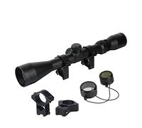 FOCUHUNTER Tactical Riflescope 3-9X40mm Compact SFP Optics Scope FMC MOA Reticle Waterproof Shockproof with Picatinny Rail Mounts and Lens Cap Set for Outdoor Sports