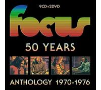 Focus - 50 Years Anthology 1970-1976 (9CD+2DVD PAL Region 0)