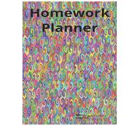 Focus & Achieve: ADHD Homework Planner and Assignment Tracker for Kids and Teens: Undated Homework and Assignment Organizer for Elementary, Middle & High School
