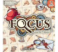 Focus, Cooperative Deduction Board Game, Ages 12+, 2 Players, Sherlock Holmes Theme, 168 Unique Illustrations, 3 Game Modes